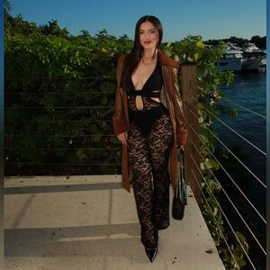 Elegant Black Lace Jumpsuit